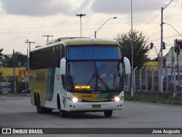 Empresa Gontijo de Transportes 14485 na cidade de Natal, Rio Grande do Norte, Brasil, por Jose Augusto. ID da foto: 9182398.