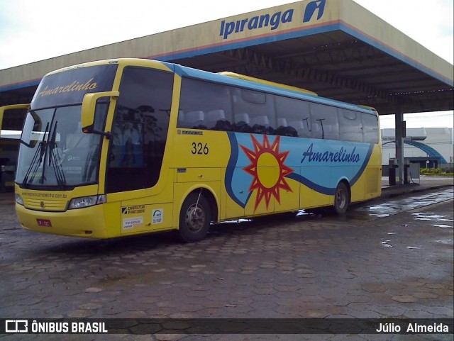 Expresso Amarelinho 326 na cidade de Anápolis, Goiás, Brasil, por Júlio  Almeida. ID da foto: 9179914.