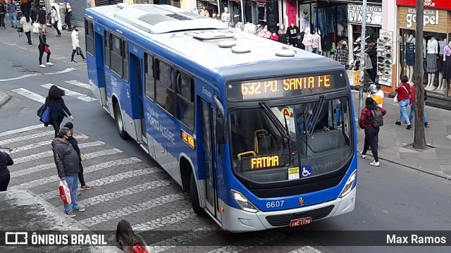 SOPAL - Sociedade de Ônibus Porto-Alegrense Ltda. 6607 na cidade de Porto Alegre, Rio Grande do Sul, Brasil, por Max Ramos. ID da foto: 9180531.