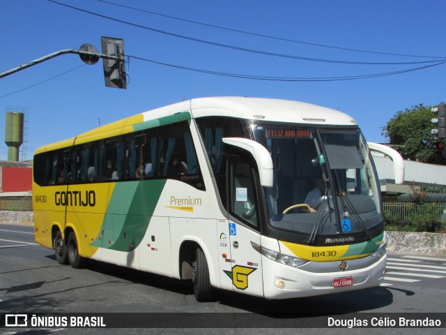 Empresa Gontijo de Transportes 18430 na cidade de Belo Horizonte, Minas Gerais, Brasil, por Douglas Célio Brandao. Número da foto: #9180989.
