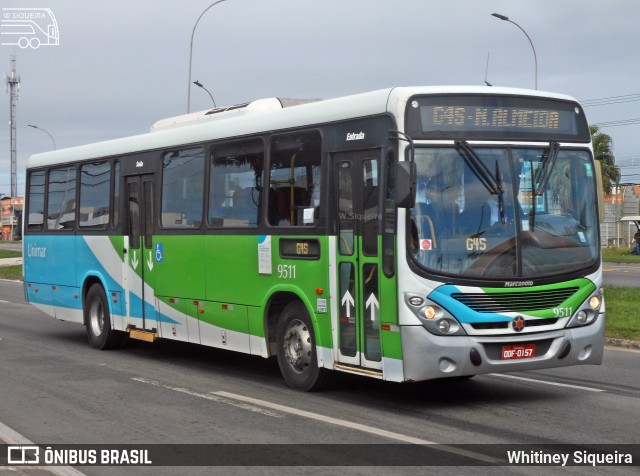 Unimar Transportes 9511 na cidade de Serra, Espírito Santo, Brasil, por Whitiney Siqueira. Número da foto: #9180564.