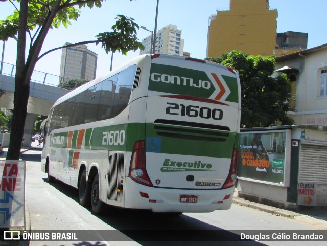 Empresa Gontijo de Transportes 21600 na cidade de Belo Horizonte, Minas Gerais, Brasil, por Douglas Célio Brandao. ID da foto: 9181006.