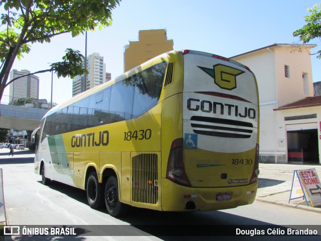 Empresa Gontijo de Transportes 18430 na cidade de Belo Horizonte, Minas Gerais, Brasil, por Douglas Célio Brandao. ID da foto: 9180990.