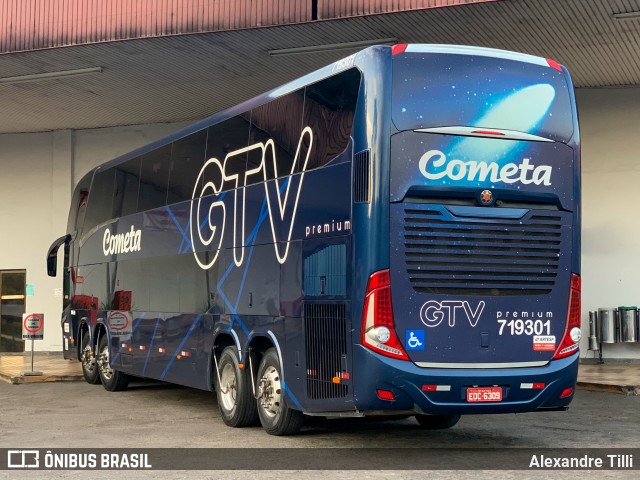 Viação Cometa 719301 na cidade de Juiz de Fora, Minas Gerais, Brasil, por Alexandre Tilli. Número da foto: #9180163.