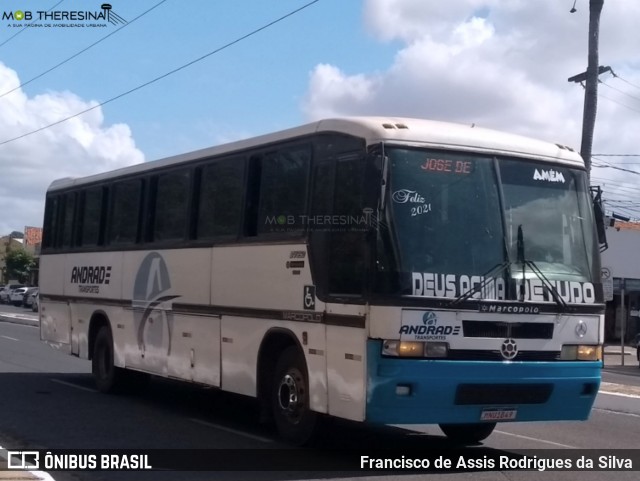 Andrade Transportes 85 na cidade de Teresina, Piauí, Brasil, por Francisco de Assis Rodrigues da Silva. Número da foto: #9180181.