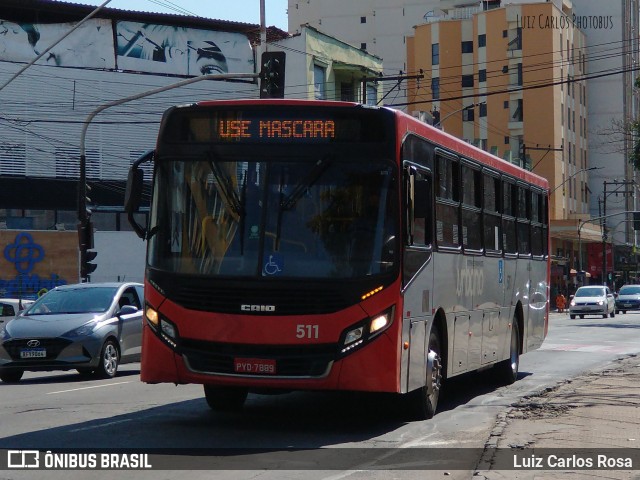 TUSMIL - Transporte Urbano São Miguel 511 na cidade de Juiz de Fora, Minas Gerais, Brasil, por Luiz Carlos Rosa. ID da foto: 9182687.