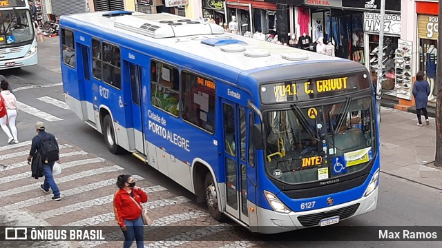 Auto Viação Navegantes 6127 na cidade de Porto Alegre, Rio Grande do Sul, Brasil, por Max Ramos. Número da foto: #9179889.