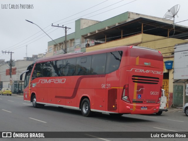 Viação Sampaio 9631 na cidade de Juiz de Fora, Minas Gerais, Brasil, por Luiz Carlos Rosa. Número da foto: #9184473.