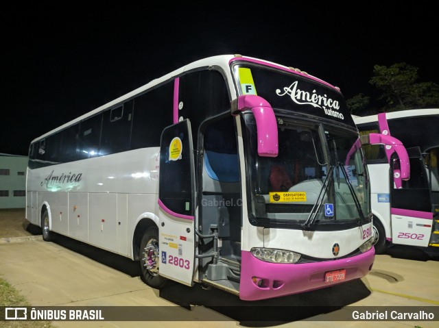 América Turismo 2803 na cidade de Presidente Prudente, São Paulo, Brasil, por Gabriel Carvalho. Número da foto: #9183081.