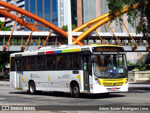 Erig Transportes > Gire Transportes A63513 na cidade de Rio de Janeiro, Rio de Janeiro, Brasil, por Adam Xavier Rodrigues Lima. ID da foto: 9184137.