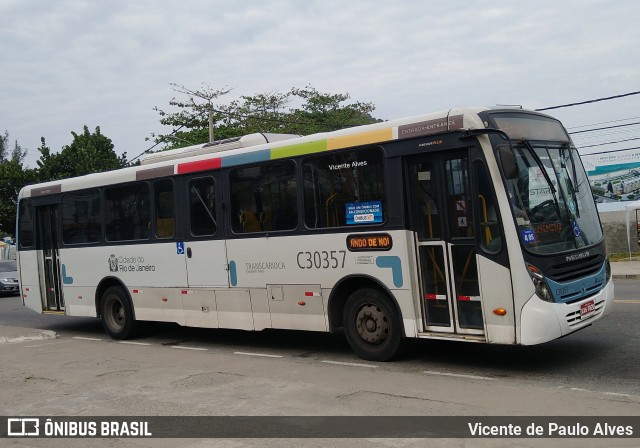 Transportes Futuro C30357 na cidade de Rio de Janeiro, Rio de Janeiro, Brasil, por Vicente de Paulo Alves. Número da foto: #9183463.