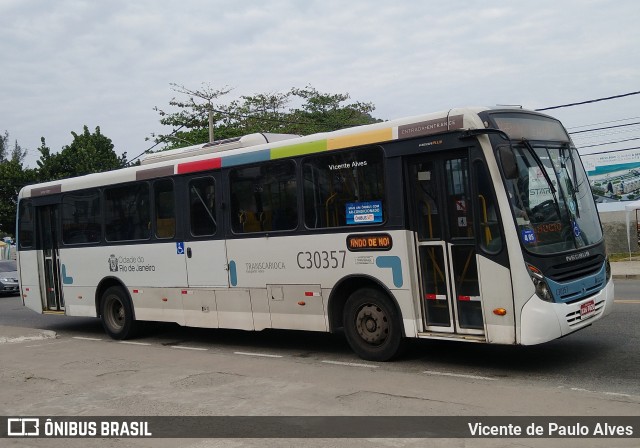 Transportes Futuro C30357 na cidade de Rio de Janeiro, Rio de Janeiro, Brasil, por Vicente de Paulo Alves. ID da foto: 9183463.