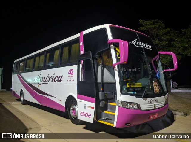 América Turismo 2502 na cidade de Presidente Prudente, São Paulo, Brasil, por Gabriel Carvalho. Número da foto: #9183075.