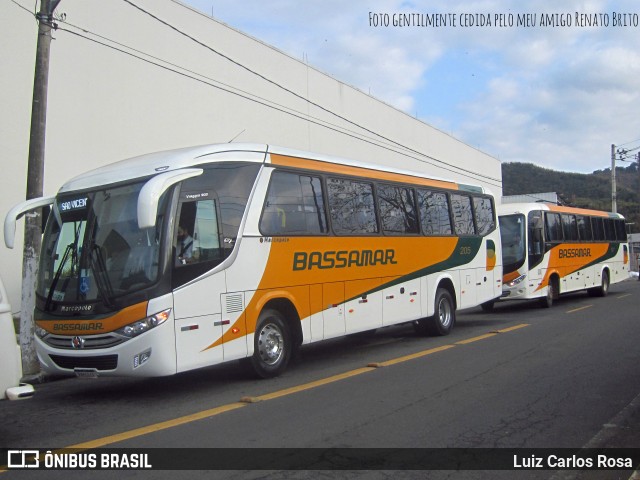 Viação Bassamar 125 na cidade de Juiz de Fora, Minas Gerais, Brasil, por Luiz Carlos Rosa. ID da foto: 9184470.