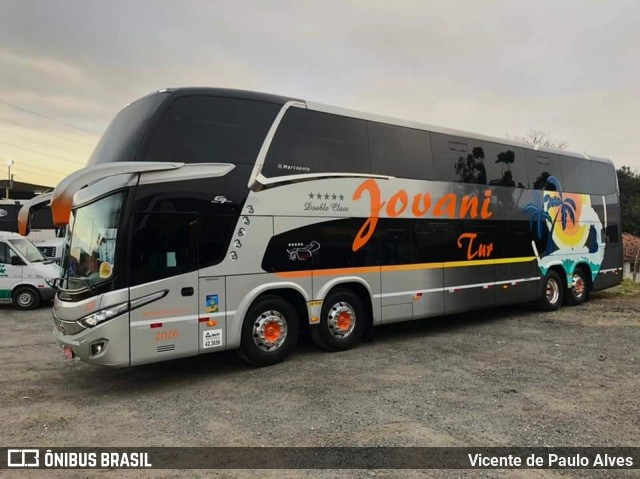 Transportes Jovani Tur 2020 na cidade de Aparecida, São Paulo, Brasil, por Vicente de Paulo Alves. ID da foto: 9183533.