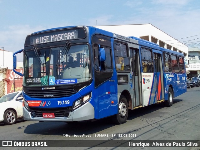 Transportes Capellini 19.149 na cidade de Sumaré, São Paulo, Brasil, por Henrique Alves de Paula Silva. Número da foto: #9184138.