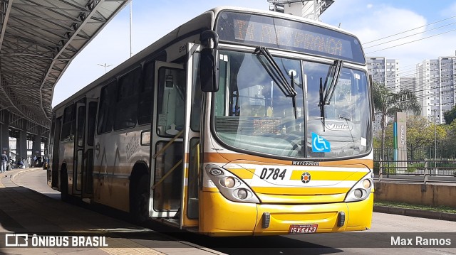 Companhia Carris Porto-Alegrense 0784 na cidade de Porto Alegre, Rio Grande do Sul, Brasil, por Max Ramos. Número da foto: #9183544.