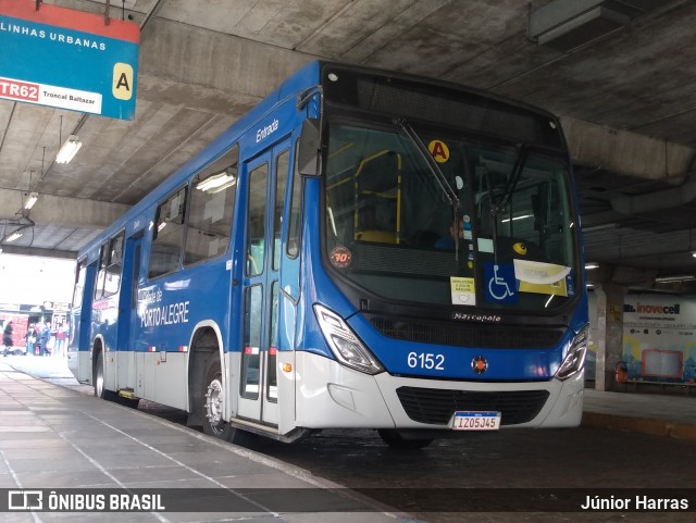 Auto Viação Navegantes 6152 na cidade de Porto Alegre, Rio Grande do Sul, Brasil, por Júnior Harras. Número da foto: #9183057.