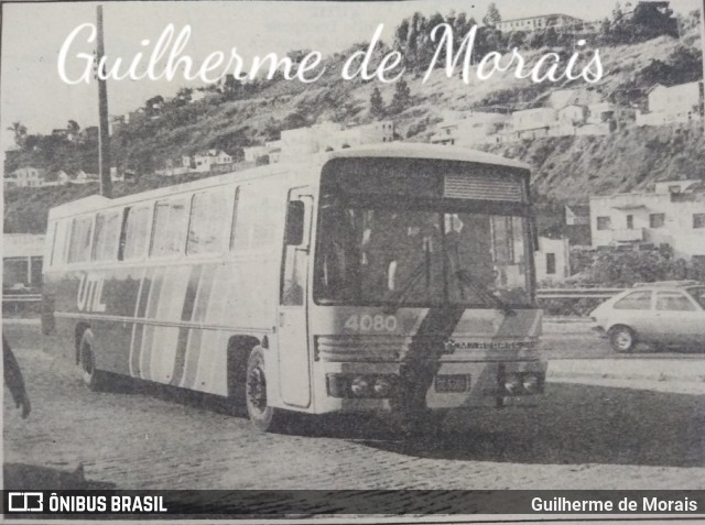 UTIL - União Transporte Interestadual de Luxo 4080 na cidade de Juiz de Fora, Minas Gerais, Brasil, por Guilherme de Morais. Número da foto: #9186664.
