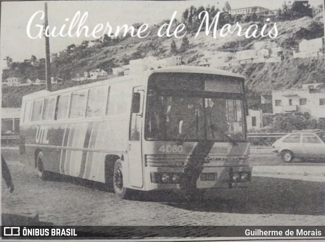 UTIL - União Transporte Interestadual de Luxo 4080 na cidade de Juiz de Fora, Minas Gerais, Brasil, por Guilherme de Morais. ID da foto: 9186664.