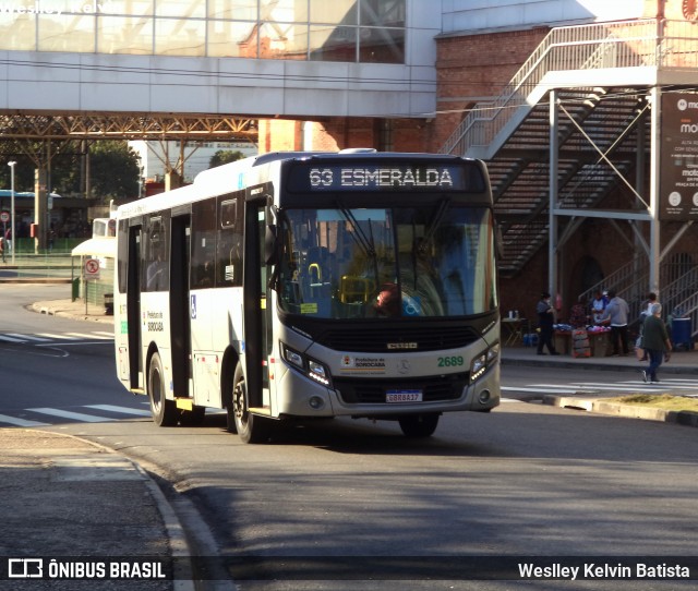 City Transporte Urbano Intermodal Sorocaba 2689 na cidade de Sorocaba, São Paulo, Brasil, por Weslley Kelvin Batista. Número da foto: #9186411.