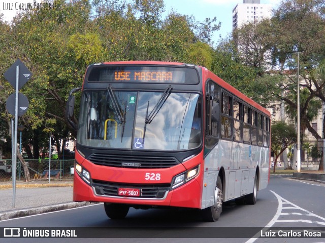 TUSMIL - Transporte Urbano São Miguel 528 na cidade de Juiz de Fora, Minas Gerais, Brasil, por Luiz Carlos Rosa. Número da foto: #9188580.