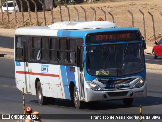 BRT - Barroso e Ribeiro Transportes 114 na cidade de Teresina, Piauí, Brasil, por Francisco de Assis Rodrigues da Silva. Número da foto: #9188647.