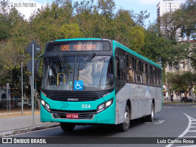 TUSMIL - Transporte Urbano São Miguel 504 na cidade de Juiz de Fora, Minas Gerais, Brasil, por Luiz Carlos Rosa. ID da foto: 9188589.