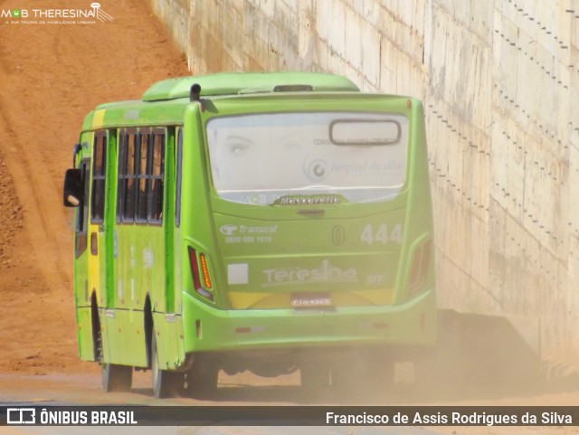 Transcol Transportes Coletivos 04444 na cidade de Teresina, Piauí, Brasil, por Francisco de Assis Rodrigues da Silva. Número da foto: #9188657.