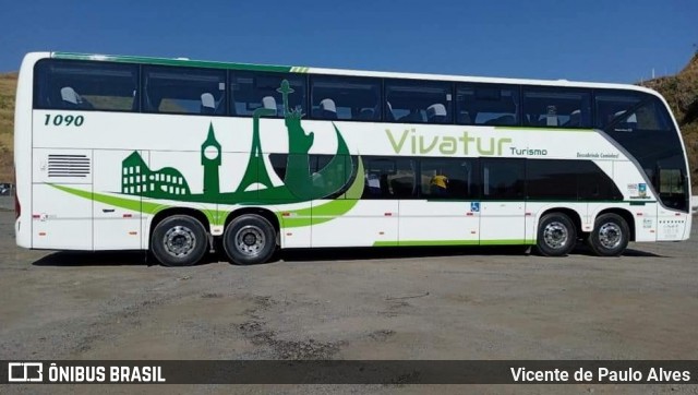 Vivatur Turismo 1090 na cidade de Aparecida, São Paulo, Brasil, por Vicente de Paulo Alves. Número da foto: #9187549.