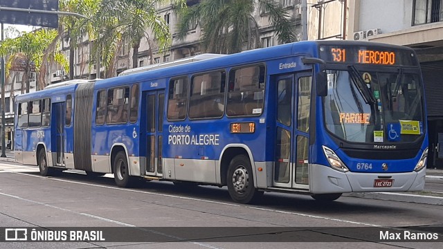 SOPAL - Sociedade de Ônibus Porto-Alegrense Ltda. 6764 na cidade de Porto Alegre, Rio Grande do Sul, Brasil, por Max Ramos. Número da foto: #9186981.