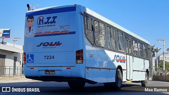 SOUL - Sociedade de Ônibus União Ltda. 7224 na cidade de Porto Alegre, Rio Grande do Sul, Brasil, por Max Ramos. ID da foto: 9134407.