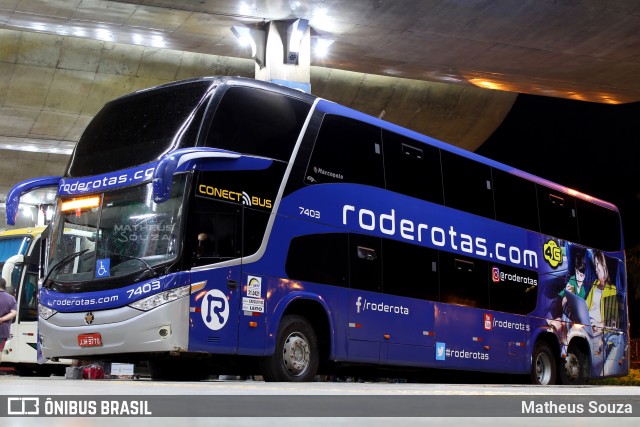 RodeRotas - Rotas de Viação do Triângulo 7403 na cidade de Uberlândia, Minas Gerais, Brasil, por Matheus Souza. ID da foto: 9137447.