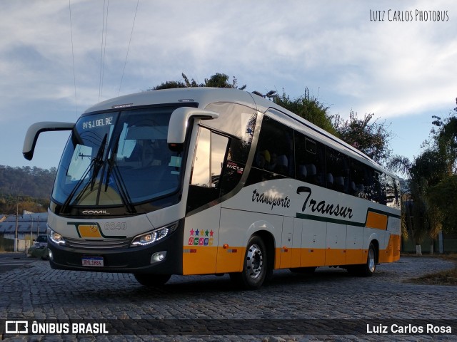 Transur - Transporte Rodoviário Mansur 6640 na cidade de Juiz de Fora, Minas Gerais, Brasil, por Luiz Carlos Rosa. ID da foto: 9135925.