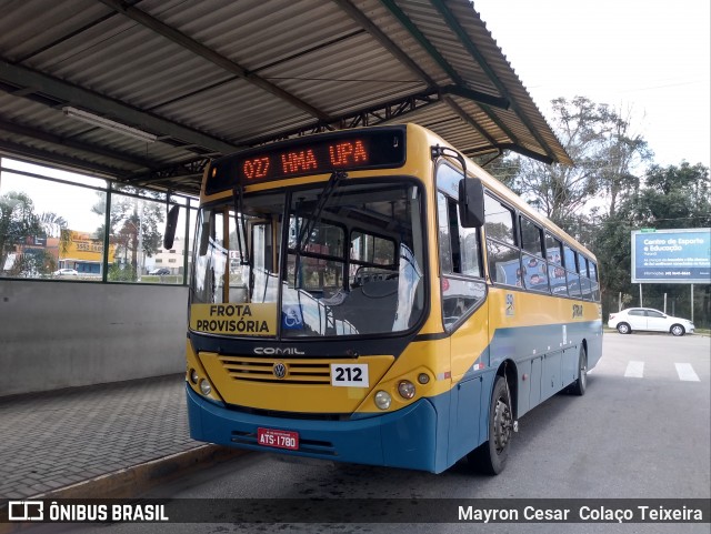 Francovig Transportes Coletivos 212 na cidade de Araucária, Paraná, Brasil, por Mayron Cesar  Colaço Teixeira. Número da foto: #9136003.