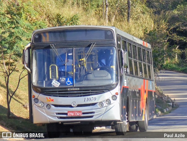 Rápido Campinas 11070 na cidade de Itupeva, São Paulo, Brasil, por Paul Azile. ID da foto: 9137398.