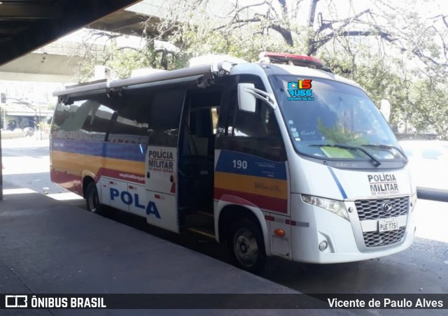 Polícia Militar de Minas Gerais 22848 na cidade de Belo Horizonte, Minas Gerais, Brasil, por Vicente de Paulo Alves. ID da foto: 9134495.