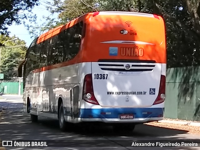 Expresso União 10367 na cidade de São Paulo, São Paulo, Brasil, por Alexandre Figueiredo Pereira. ID da foto: 9137353.