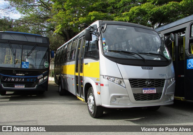 Jundiá Transportadora Turistica 1521 na cidade de Mairinque, São Paulo, Brasil, por Vicente de Paulo Alves. ID da foto: 9135831.