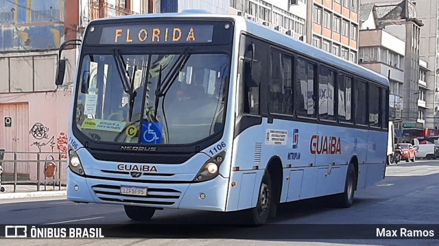 Expresso Rio Guaíba 1106 na cidade de Porto Alegre, Rio Grande do Sul, Brasil, por Max Ramos. Número da foto: #9190033.