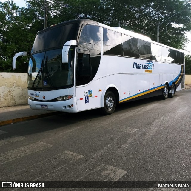 Martins Tur 3J99 na cidade de Caruaru, Pernambuco, Brasil, por Matheus Maia. Número da foto: #9190191.