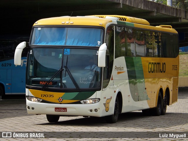 Empresa Gontijo de Transportes 17035 na cidade de João Pessoa, Paraíba, Brasil, por Luiz Myguell. ID da foto: 9189655.