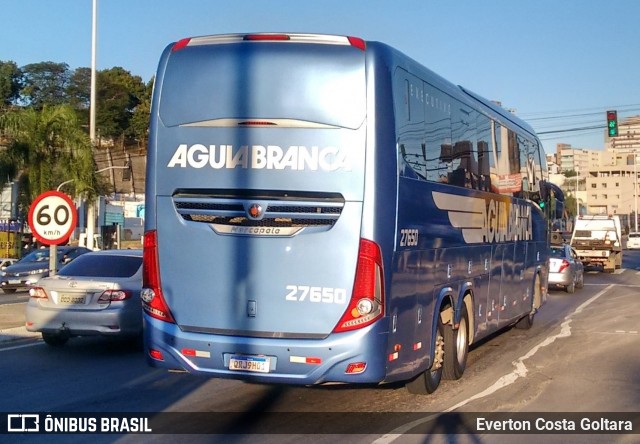 Viação Águia Branca 27650 na cidade de Cariacica, Espírito Santo, Brasil, por Everton Costa Goltara. Número da foto: #9189749.