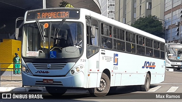 SOUL - Sociedade de Ônibus União Ltda. 7210 na cidade de Porto Alegre, Rio Grande do Sul, Brasil, por Max Ramos. Número da foto: #9189931.