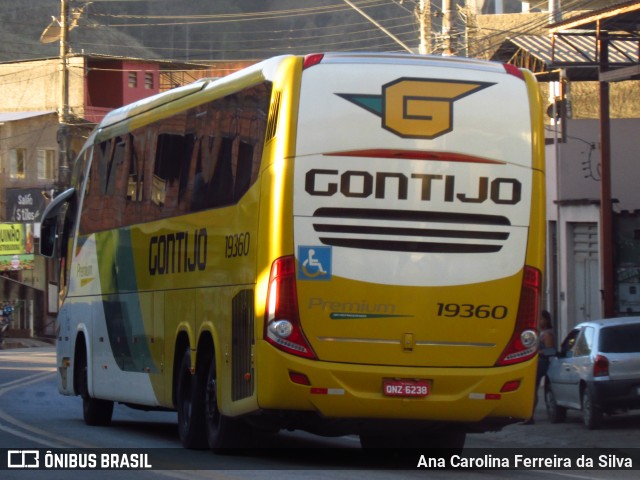 Empresa Gontijo de Transportes 19360 na cidade de Timóteo, Minas Gerais, Brasil, por Ana Carolina Ferreira da Silva. ID da foto: 9191370.