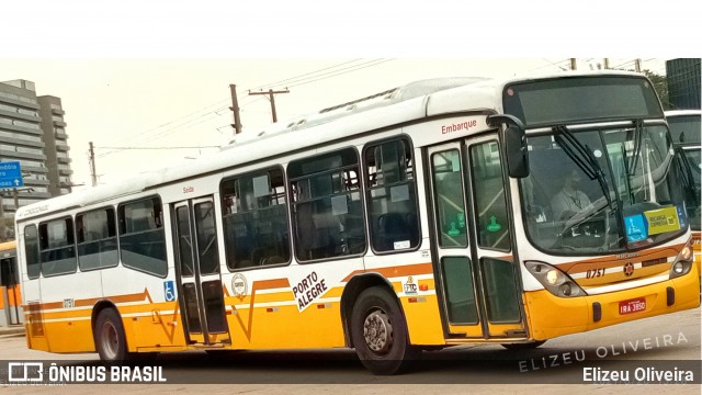 Companhia Carris Porto-Alegrense 0751 na cidade de Porto Alegre, Rio Grande do Sul, Brasil, por Elizeu Oliveira. Número da foto: #9190001.