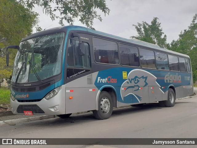 Águia Turismo 11107 na cidade de Goiana, Pernambuco, Brasil, por Jamysson Santana. ID da foto: 9190437.