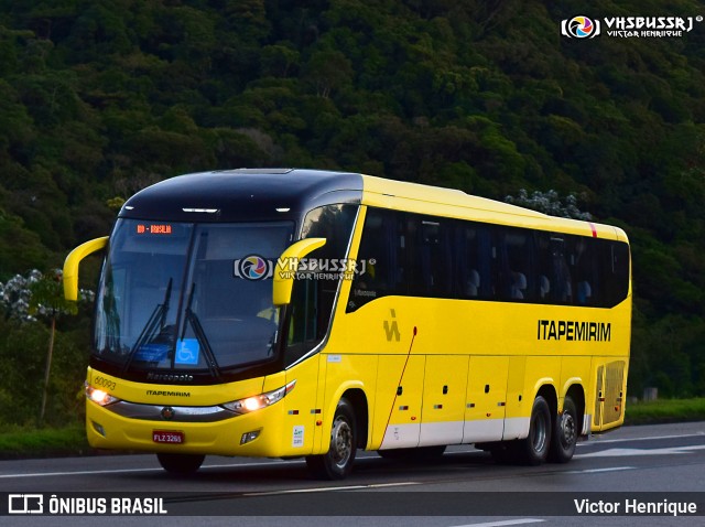 Viação Itapemirim 60093 na cidade de Petrópolis, Rio de Janeiro, Brasil, por Victor Henrique. ID da foto: 9191166.