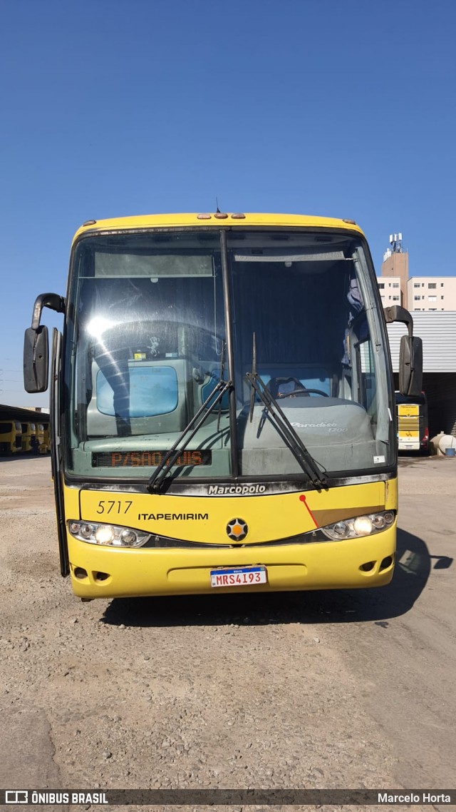 Viação Itapemirim 5717 na cidade de São Paulo, São Paulo, Brasil, por Marcelo Horta. Número da foto: #9189047.