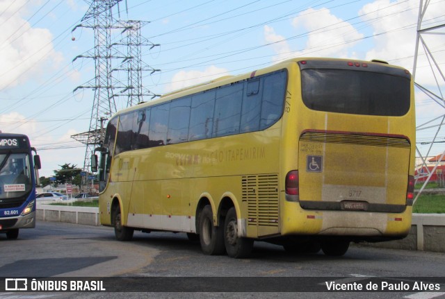 Viação Itapemirim 8715 na cidade de São José dos Campos, São Paulo, Brasil, por Vicente de Paulo Alves. ID da foto: 9190026.